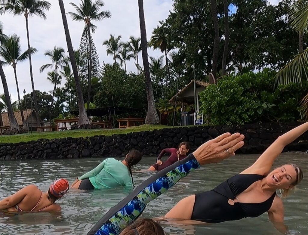 Salty Yoga in Kona